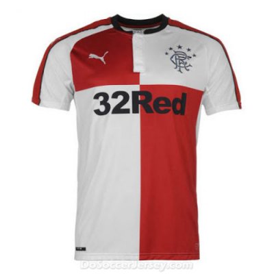 Glasgow Rangers 2016/17 Away Shirt Soccer Jersey