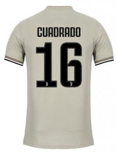Juventus 2018-19 Away JUAN CUADRADO Shirt Soccer Jersey