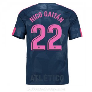 Atlético de Madrid 2017/18 Third Nico Gaitán #22 Shirt Soccer Jersey