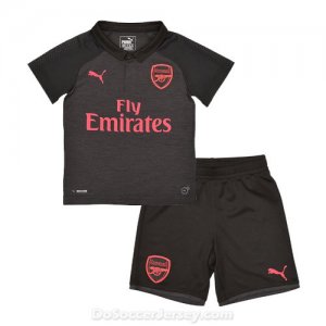 Arsenal 2017/18 Third Kids Soccer Kit Children Shirt And Shorts