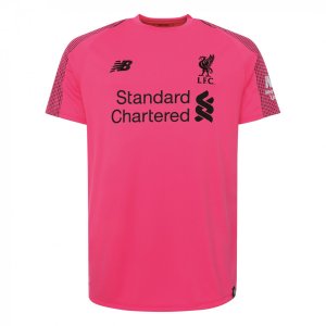 Liverpool 2018/19 Pink Goalkeeper Shirt Soccer Jersey Men