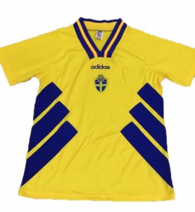 Sweden 1994-1996 Home Retro Shirt Soccer Jersey