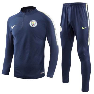 Manchester City 2018/19 Navy Training Suit (Shirt+Trouser)