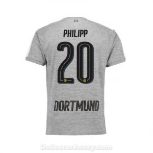 Borussia Dortmund 2017/18 Third Philipp #20 Shirt Soccer Jersey