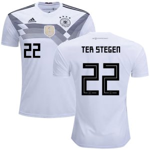 Germany 2018 World Cup MARC-ANDRE TER STEGEN 22 Home Shirt Soccer Jersey