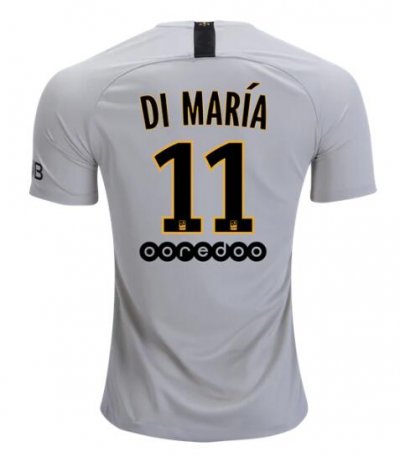 PSG 2018/19 Angel Di Maria 11 Away Shirt Soccer Jersey