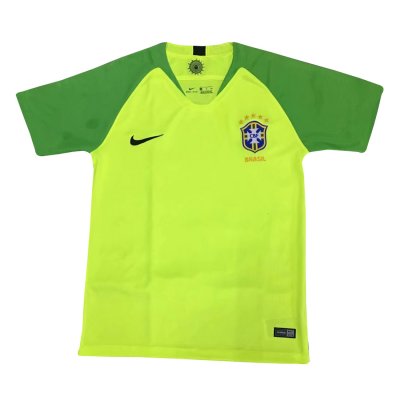 Brazil 2018 World Cup Green Goalkeeper Shirt Soccer Jersey
