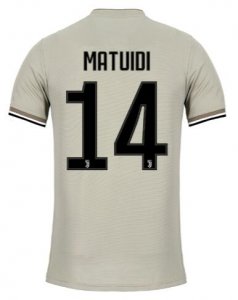 Juventus 2018-19 Away BLAISE MATUIDI Shirt Soccer Jersey