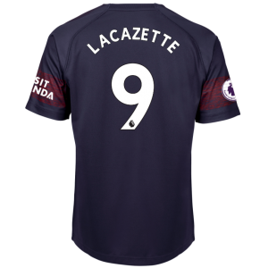 Arsenal 2018/19 Alexandre Lacazette 9 Away Shirt Soccer Jersey