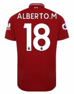 Liverpool 2018/19 Home ALBERTO Shirt Soccer Jersey