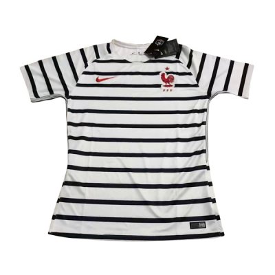 France 2017/18 Pre-Match White Shirt Soccer Jersey