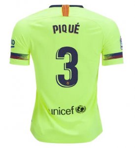 Barcelona 2018/19 Away Gerard Pique 3 Shirt Soccer Jersey