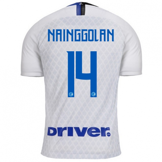 Inter Milan 2018/19 NAINGGOLAN 14 Away Shirt Soccer Jersey - Click Image to Close