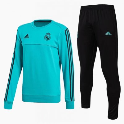 Real Madrid 2017/18 Aqua Training Suit (O'Neck Shirt+Pants)