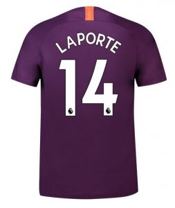 Manchester City 2018/19 Laporte 14 Third Shirt Soccer Jersey