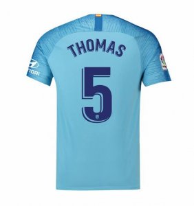 Atletico Madrid 2018/19 Thomas 5 Away Shirt Soccer Jersey