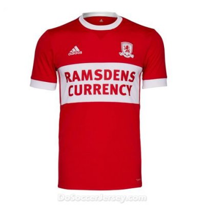 Middlesbrough 2017/18 Home Shirt Soccer Jersey