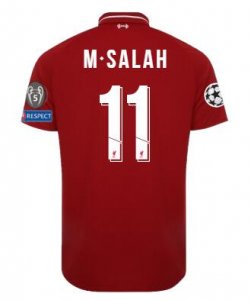 Liverpool 2018/19 Home M.SALAH Shirt UCL Soccer Jersey