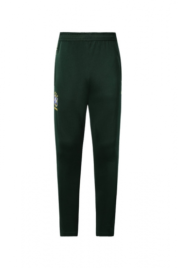 Brazil World Cup 2018 Green Training Pants - Click Image to Close