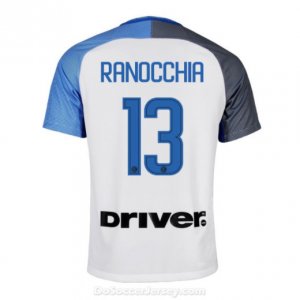 Inter Milan 2017/18 Away RANOCCHIA #13 Shirt Soccer Jersey