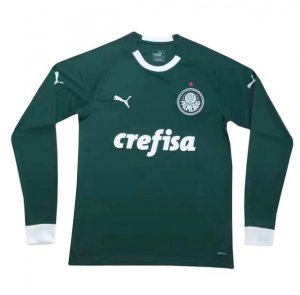 Palmeiras SP 2019/2020 Home Long Sleeved Shirt Soccer Jersey