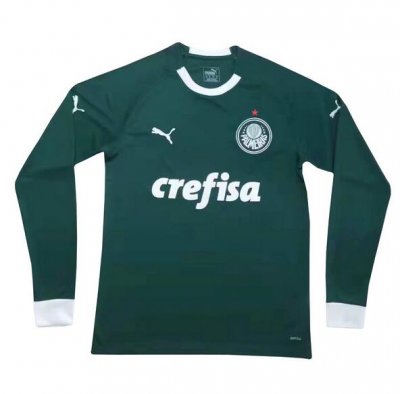 Palmeiras SP 2019/2020 Home Long Sleeved Shirt Soccer Jersey