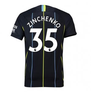 Manchester City 2018/19 Zinchenko 35 Away Shirt Soccer Jersey