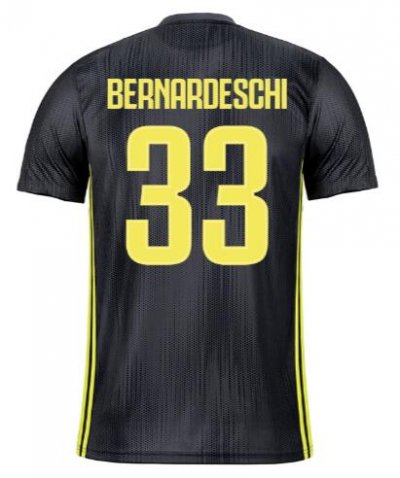 Juventus 2018-19 Third BERNARDESCHI 33 Shirt Soccer Jersey