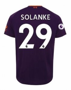Liverpool 2018/19 DOMINIC SOLANKE 29 Away Shirt Soccer Jersey