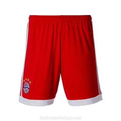Bayern Munich 2017/18 Home Soccer Shorts