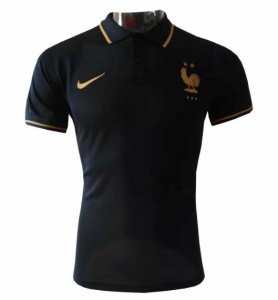 France 2019/2020 Black Polo Shirt
