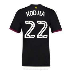Aston Villa 2017/18 Away Kodjia #22 Shirt Soccer Jersey