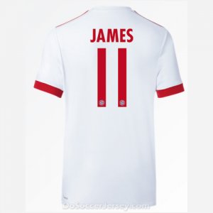 Bayern Munich 2017/18 UCL James #11 Shirt Soccer Jersey