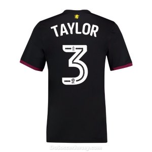 Aston Villa 2017/18 Away Taylor #3 Shirt Soccer Jersey