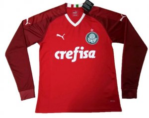 Palmeiras SP 2019/2020 Goalkeeper Red Long Sleeved Shirt Soccer Jersey