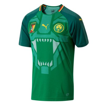 Cameroon 2018 World Cup Home Shirt Soccer Jersey