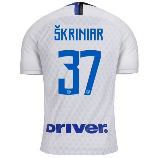 Inter Milan 2018/19 SKRINIAR 37 Away Shirt Soccer Jersey - Click Image to Close