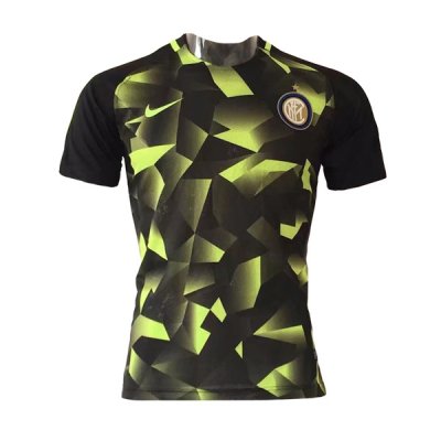 Inter Milan 2017/18 Black&Green Diamond Training Shirt