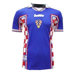 Croatia 1998 Away Retro Shirt Soccer Jersey