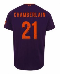 Liverpool 2018/19 ALEX OXLADE-CHAMBERLAIN 21 UCL Away Shirt Soccer Jersey