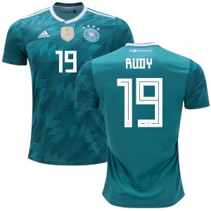 Germany 2018 World Cup SEBASTIAN RUDY 19 Away Shirt Soccer Jersey