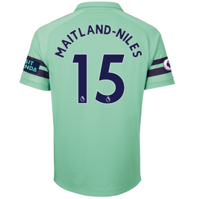 Arsenal 2018/19 Ainsley Maitland-Niles 15 Third Shirt Soccer Jersey