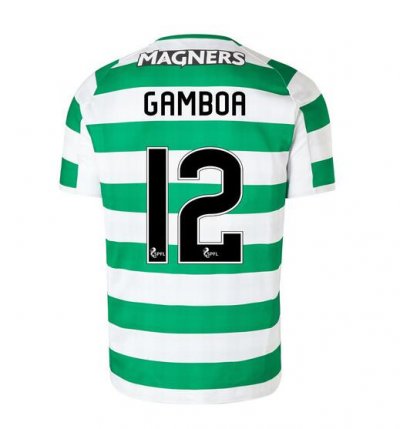 Celtic 2018/19 Home Gamboa 12 Shirt Soccer Jersey