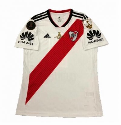 River Plate 2018/19 Home Copa Libertadores Final Shirt Soccer Jersey