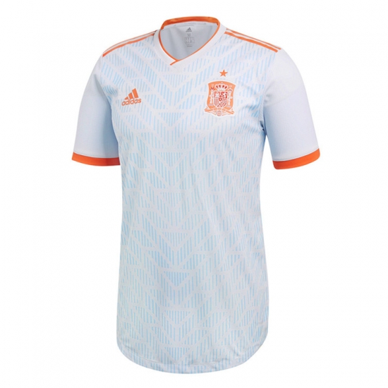 Match Version Spain 2018 World Cup Away Shirt Soccer Jersey - Click Image to Close