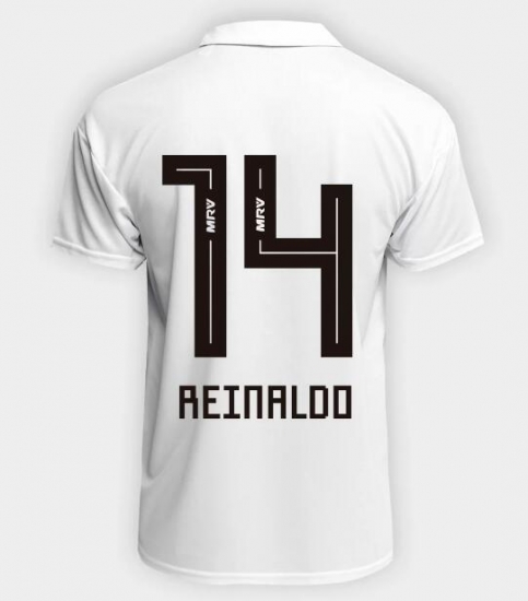Sao Paulo FC 2018/19 REINALDO 14 Home Shirt Soccer Jersey - Click Image to Close