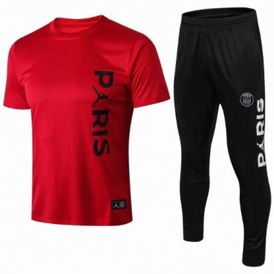 PSG 2018/19 Red T-Shirt + Pants Training Suit