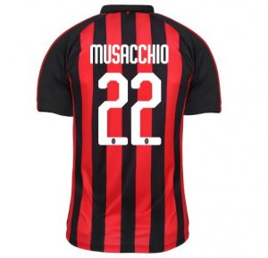 AC Milan 2018/19 MUSACCHIO 22 Home Shirt Soccer Jersey