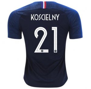 France 2018 World Cup Home Laurent Koscielny 21 Shirt Soccer Jersey