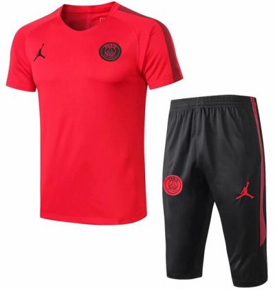 PSG x Jordan 2018/19 Red Short Training Suit